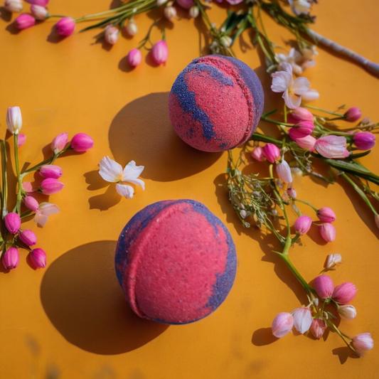 Sweet Pea & Jasmine Magnesium Bath Bomb