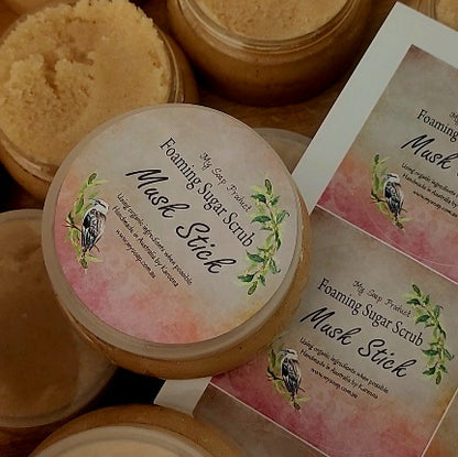 Musk Stick Foaming Sugar Scrub