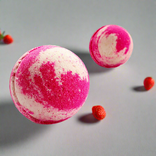 Strawberry & Champagne Magnesium Bath Bomb